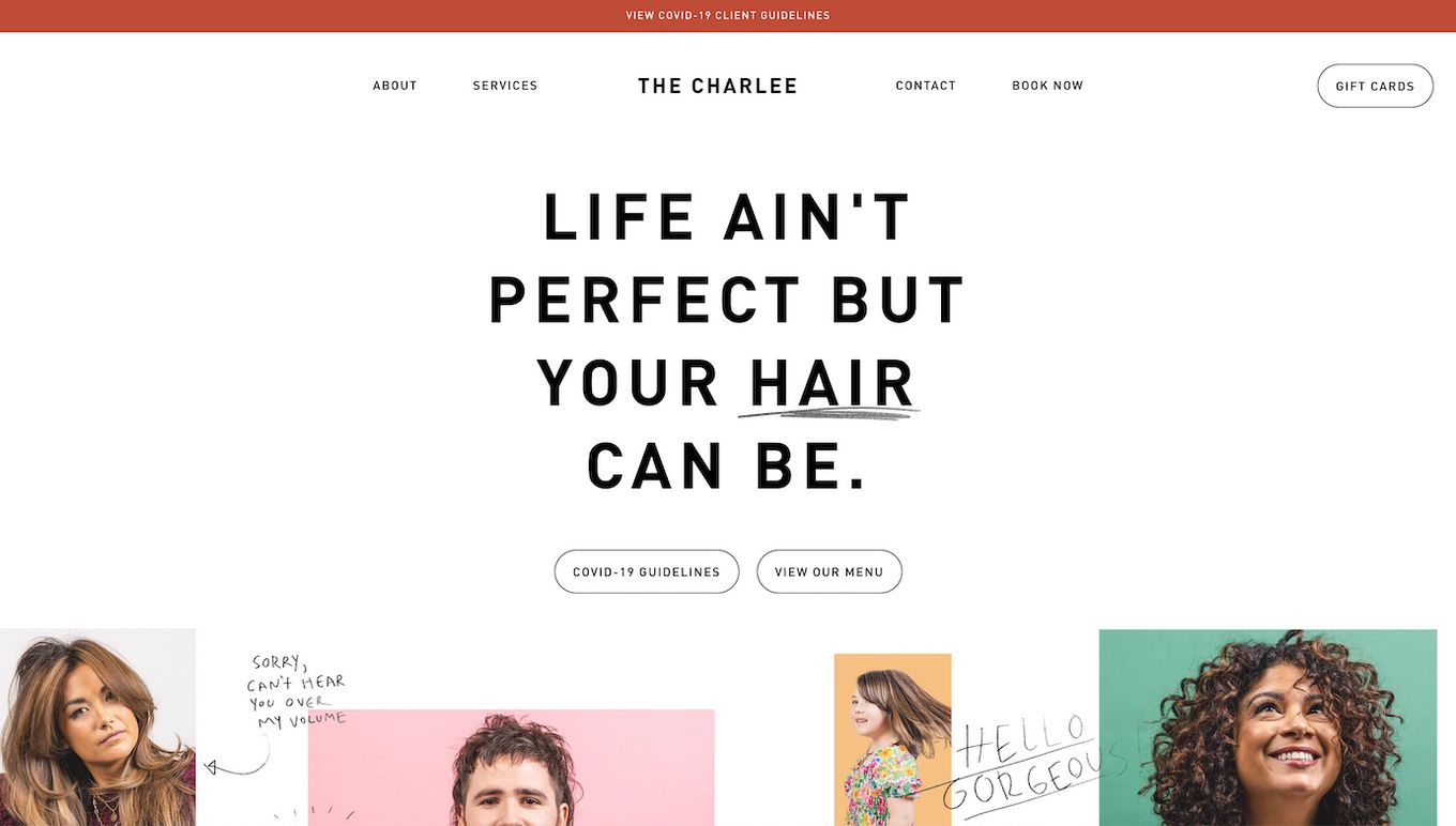 وب‌سایت thecharleesalon
